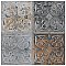 Antigua Lis Mix 13" x 13" Porcelain Wall Tile - Sold Per Case of 9 - 10.62 Sq. Ft.