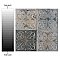 Antigua Lis Mix 13" x 13" Porcelain Wall Tile - Sold Per Case of 9 - 10.62 Sq. Ft.