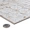Antigua Lis White 13" x 13" Porcelain Wall Tile - Sold Per Case of 9 - 10.62 Sq. Ft.
