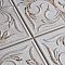Antigua Lis White 13" x 13" Porcelain Wall Tile - Sold Per Case of 9 - 10.62 Sq. Ft.
