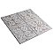 Antigua Lis White 13" x 13" Porcelain Wall Tile - Sold Per Case of 9 - 10.62 Sq. Ft.
