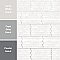 Manhattan Blanco 12-1/4" x 21" Porcelain Wall Tile - 7 Tiles Per Case - 12.6 Sq. Ft.