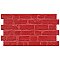 Manhattan Rojo 12-1/4" x 21" Porcelain Wall Tile - 7 Tiles Per Case - 12.6 Sq. Ft.