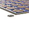 Tetuan Astre Terra Cobalt 12-1/8" x 21-7/8" Porcelain Wall Tile - 7 Tiles Per Case - 13.02 Square Feet
