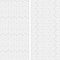 Lumiere Lelue Blanco 11-3/4" x 35-3/8" Ceramic Wall Tile - 4 Tiles Per Case - 11.64 Square Feet