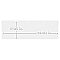 Lumiere Toile Blanco 11-3/4" x 35-3/8" Ceramic Wall Tile - 4 Tiles Per Case - 11.64 Square Feet