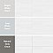 Lumiere Strate Blanco 11-3/4" x 35-3/8" Ceramic Wall Tile - 4 Tiles Per Case - 11.64 Square Feet