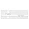 Lumiere Strate Blanco 11-3/4" x 35-3/8" Ceramic Wall Tile - 4 Tiles Per Case - 11.64 Square Feet
