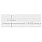 Lumiere Rythme Blanco 11-3/4" x 35-3/8" Ceramic Wall Tile - 4 Tiles Per Case - 11.64 Square Feet