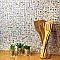 Spring Flower 12" x 12" Porcelain Mosaic Floor & Wall Tile - 10 Tiles Per Case - 10.2 Sq. Ft.