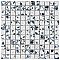 Strawberry Fields 11-5/8" x 11-5/8" Porcelain Mosaic Tile - 10 Tiles Per Case - 9.6 Sq. Ft.