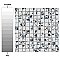 Strawberry Fields 11-5/8" x 11-5/8" Porcelain Mosaic Tile - 10 Tiles Per Case - 9.6 Sq. Ft.