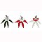 Chenille Clown Ornament