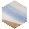 Zahara Hex Deco Mix 8-5/8" x 9-7/8" Porcelain Floor & Wall Tile - 25 Tiles Per Case - 11.5 Sq. Ft.