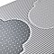 Arpeggio Rondo Provenzal Grey 6-1/4" x 12-3/4" Porcelain Floor & Wall Tile - Sold Per Case of 20 - 8.8 Sq. Ft.
