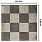 D'Anticatto Decor Quadrati 8-3/4" x 8-3/4" Porc Floor & Wall Tile - 20 Tiles Per Case - 11.0 Sq. Ft.