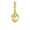Stamped "Acorn" Pull Chain-Unfinished Brass