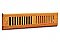 Cherry Wood Toekick Grille - 2-1/4" x 12" - Finished or Unfinished