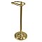 Kingston Brass CC2007 Vintage Freestanding Toilet Paper Holder - Brushed Brass