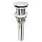Fauceture EV8211 Coronel Push Pop-Up Bathroom Sink Drain without Overflow, Polished Chrome