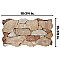 Masia Andorra Ocre 10-3/8" x 18-3/4" Ceramic Wall Tile - 8 Tiles Per Case - 10.88 Sq. Ft.