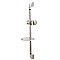 Kingston Brass KSX2528SG Shower Slide Bar with Soap Dish, Brushed Nickel