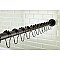 Kingston Brass KSR605 Edenscape 60"-72" Stainless Steel Adjustable Tension Shower Curtain Rod with Rings - Oil Rubbed Bronze
