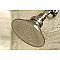 Kingston Brass P10SN Victorian Brass Shower Head - Brushed Nickel