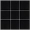 Klavier Matte Black 17-7/8" x 17-7/8" Porcelain Floor & Wall Tile - 5 Tiles Per Case - 11.25 Sq. Ft.