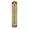 Solid Bronze Pocket Door Flush Pull 12"