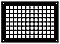 Square Steel Grid Design Heat Grate or Register, 6 Finishes Available, 8" x 12" Duct Size