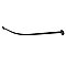 Kingston Brass CC6725 Edenscape 60"-72" Stainless Steel Adjustable Single Curved Shower Curtain Rod - Oil Rubbed Bronze
