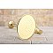 Kingston Brass P10PBCK Victorian Brass Showerhead with 12" Shower Arm Combo - Polished Brass