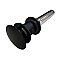 Kingston Brass EV6000MB Push Pop-Up Bathroom Sink Drain with Overflow Hole, 22 Gauge, Matte Black
