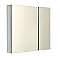 Designer Series Beveled Bi-View Frameless Mirrored Medicine Cabinet