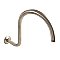 Kingston Brass K114C8 Restoration 14" Shower Arm with Flange - Brushed Nickel