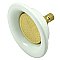 Kingston Brass P60PB Victorian Ceramic Shower Head - Polished Brass