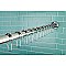 Kingston Brass KSR601 Edenscape 60"-72" Stainless Steel Adjustable Tension Shower Curtain Rod with Rings - Polished Chrome