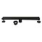 Kingston Brass BSF2420 Watercourse 24" Linear Shower Drain, Matte Black