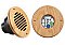 Finished Red Oak High Velocity HVAC Outlet or Grille - 5" Diameter