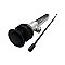 Fauceture KS8100MB Pop-Up Bathroom Sink Drain without Overflow, Matte Black