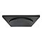 Kingston Brass KX8220 Claremont 12" Square Shower Head - Matte Black