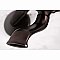 Kingston Brass KS269ORB Kingston Tub Wall Mount Clawfoot Tub Faucet with Hand Shower, Oil Rubbed Bronze