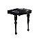 Kingston Brass VPB5328K Imperial 32" Ceramic Console Sink (8-Inch - 3-Hole) - Black