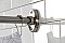 Kingston Brass CC7218 Edenscape 72" Stainless Steel Single Curved Shower Curtain Rod - Brushed Nickel