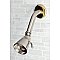 Kingston Brass K133A8 Shower Scape 2-1/4 Inch Showerhead - Brushed Nickel