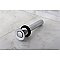 Kingston Brass EV8001 Push Pop-Up Bathroom Sink Drain without Overflow, 22 Gauge, Polished Chrome