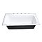 Kingston Brass GT332295 Towne 33" Cast Iron Self-Rimming Single Bowl Drop-In Kitchen Sink, 5-Hole, White