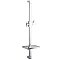 Kingston Brass KX8261 Claremont 24" Shower Slide Bar with Soap Dish, Polished Chrome
