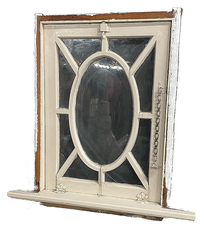 Historic Houseparts, Inc. > Antique Stained Glass > Antique Queen Anne ...